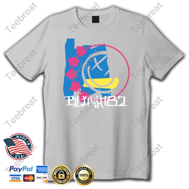 Blink 182 Merch OG Smiley Shirts