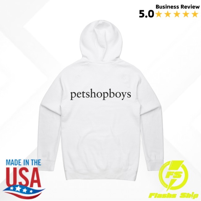 Nonetheless Logo Long Sleeve Hoodie Pet Shop Boys