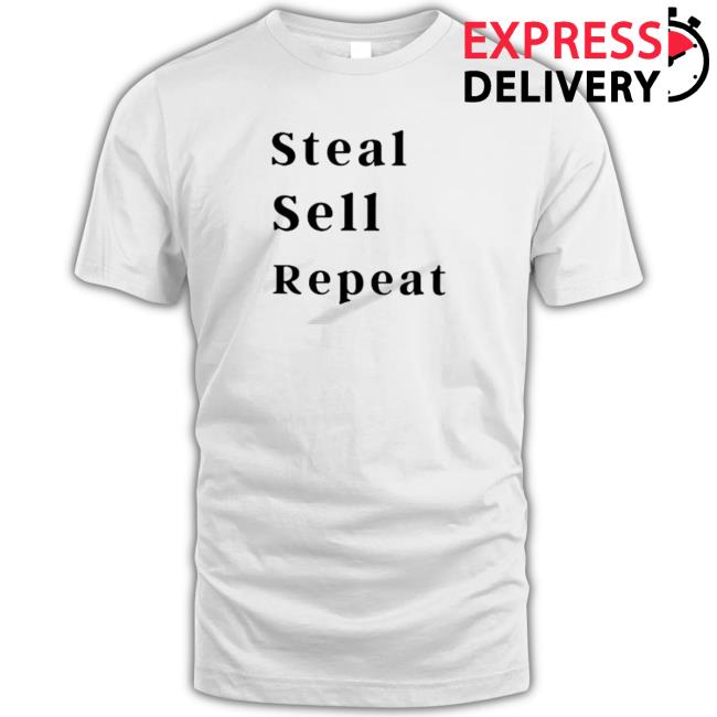 Official Steal Sell Repeat Hooded Sweatshirt