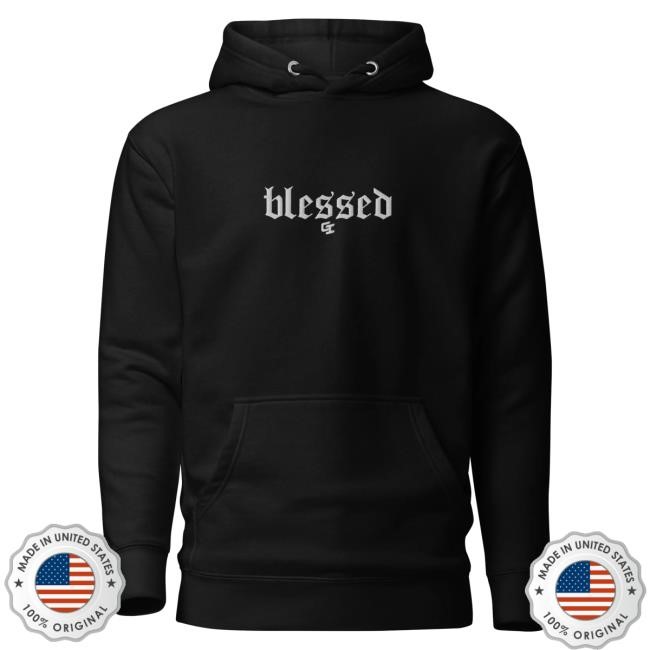 Official God Inspires Clothing Store 'Blessed' Classic Sweatshirt (Embroidered)