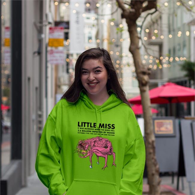 Calkearns Little Miss It Was Morning When The Birds Fell T-Shirt