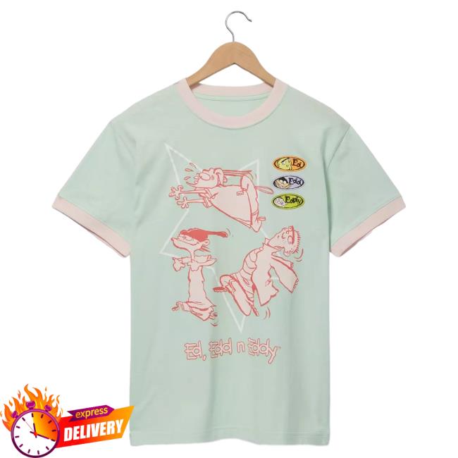 Official Box Lunch Merch Store BoxLunch x Cartoon Network Ed, Edd n Eddy Tonal Ringer T Shirt Box lunch Clothing Shop