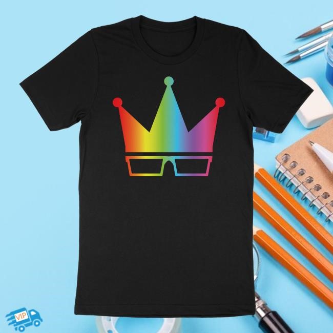 Rainbow Crown T Shirt - Framerate Merch