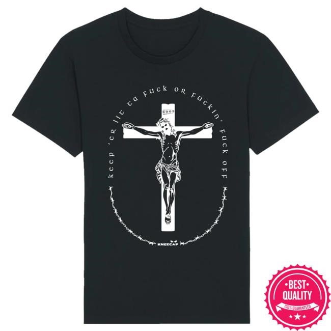 Premium Keep Er Lit Tee Black Kneecap Visual Design