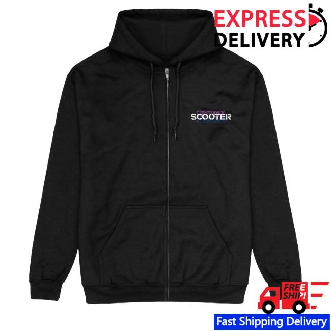 Everybody On The Floor Zip Hoodie - Scooter Merch & Clothing Store Scooter Band Apparel Shop