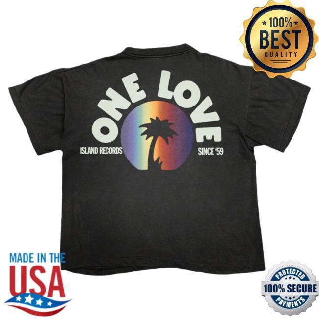 Official Island Records Island One Love Shirts