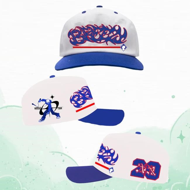 Chris Brown Breezy Baseball Hat - Blue Hat