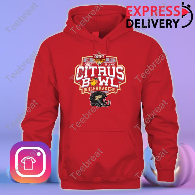 Cheez-It Orlando Citrus Bowl Purdue Boilermakers 2023 Tee Shirt Cheez-It Orlando Citrus Bowl Purdue Boilermakers 2023 T Shirt