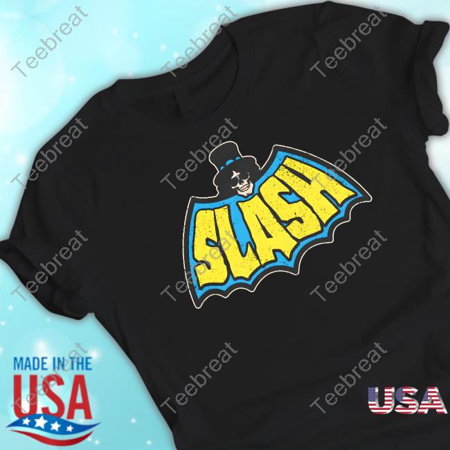 Slash Bat Black Long Sleeve Shirt