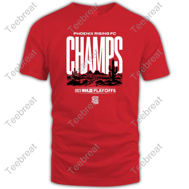 Phoenix Rising State Forty Eight 2023 Usl Champions T Shirts
