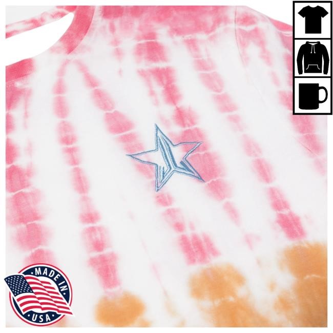 Official Jeffree Star Cosmetics Store Jeffree Star Headliner Tie Dye Crew neck JeffreeStarCosmetics JeffreeStar