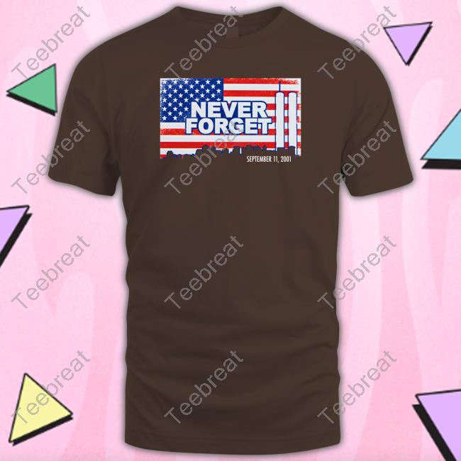 Official Ty Johnson Never Forget Flag Sweatshirt