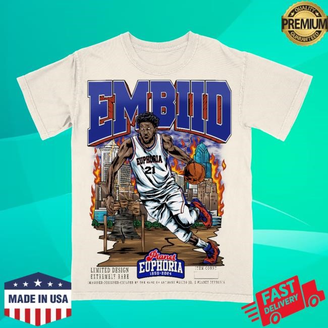 Planet Euphoria Merch Joel Embiid New Tee #/500 – Euphoria Shop