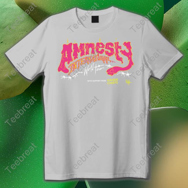 Kaiser Chiefs Amnesty International Tee Shirt