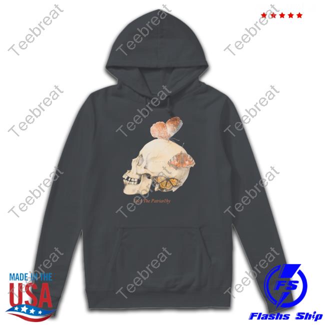 Fuck The Patriarchy Skull Long Sleeve Shirt