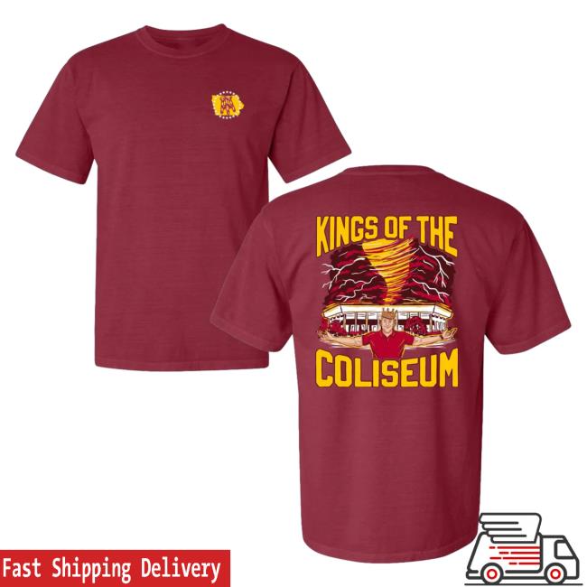 Official Barstool Sports Merch Store Barstool U Kings Of The Coliseum Hot Shirt from Barstool U Barstool Sports Apparel Clothing Shop BarstoolSports