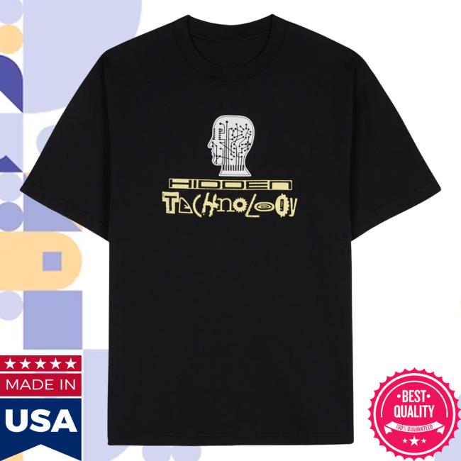 Official Brain Dead Merch Store We Are Brain Hidden Tech Shirt - Black Brain Dead Apparel Clothing Shop BrainDead