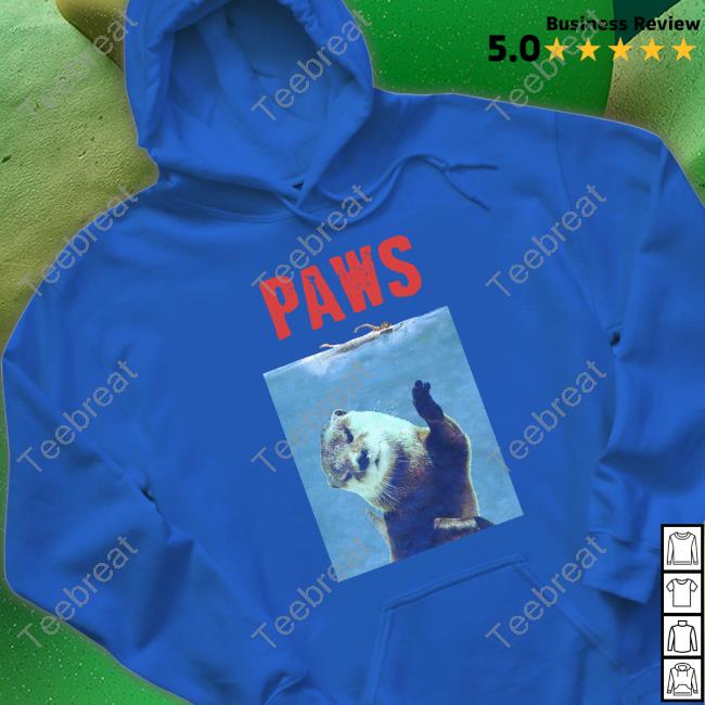 Official Paws Otter Long Sleeve Tee