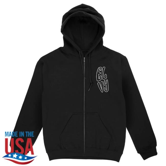 The National Store Merch EL VY Zip Pullover Hoodie