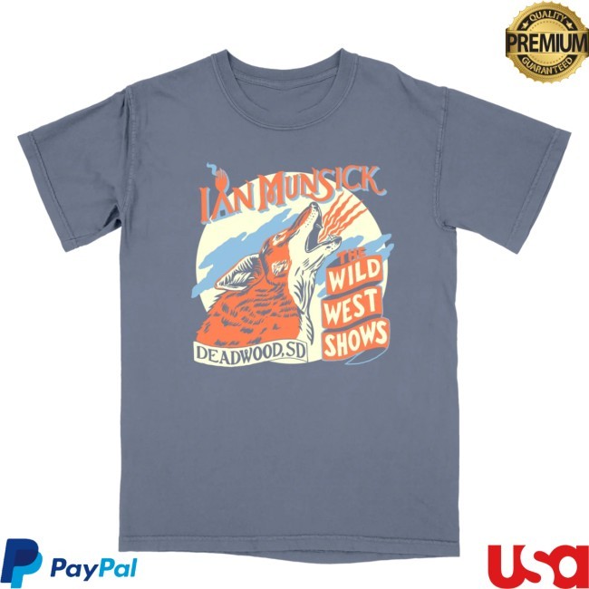 Wild West Coyote New T-Shirt Ian Munsick Store Shop