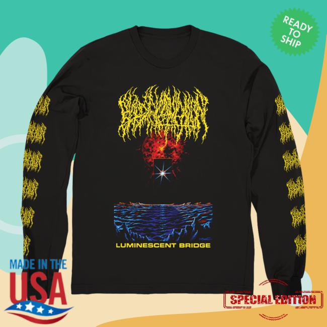 Official Evilgreed Merch Blood Incantation Luminescent Bridge Sweatshirt