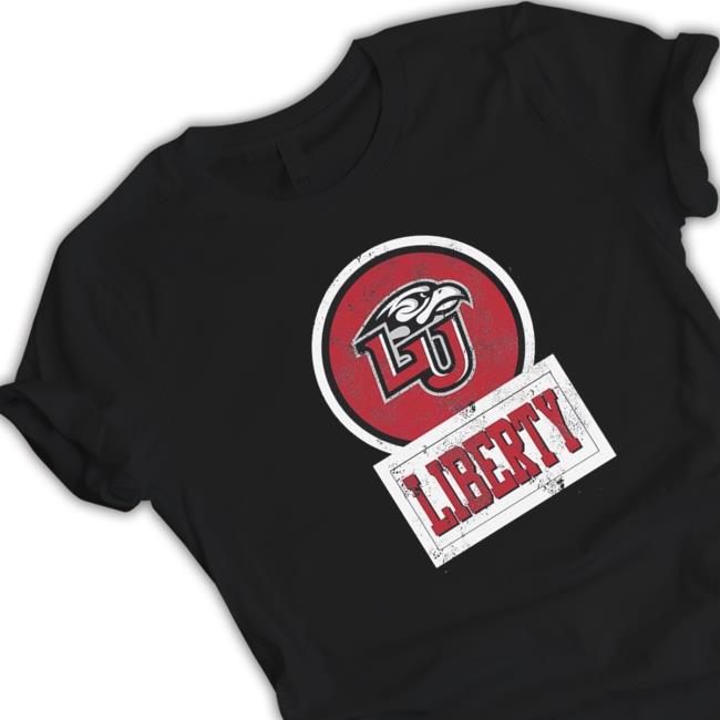 Official liberty flames gameday couture women’s drop shoulder fleece Tee