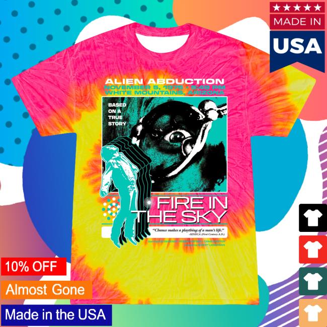 Official Studiohouse Designs Merch Store Fire In The Sky Tiedye Tshirt Pink/Yellow Studiohouse Designs Apparel Clothing Shop StudiohouseDesigns