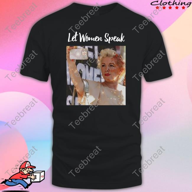 Kellie Jay Keen Let Women Speak T Shirt