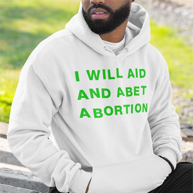 Meredith Salenger I Will Aid And Abet Abortion Tee Shirt