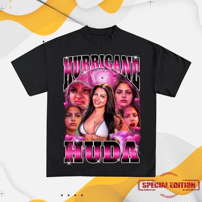 Official Hurricane Huda Custom Island Tee - Internet Originals