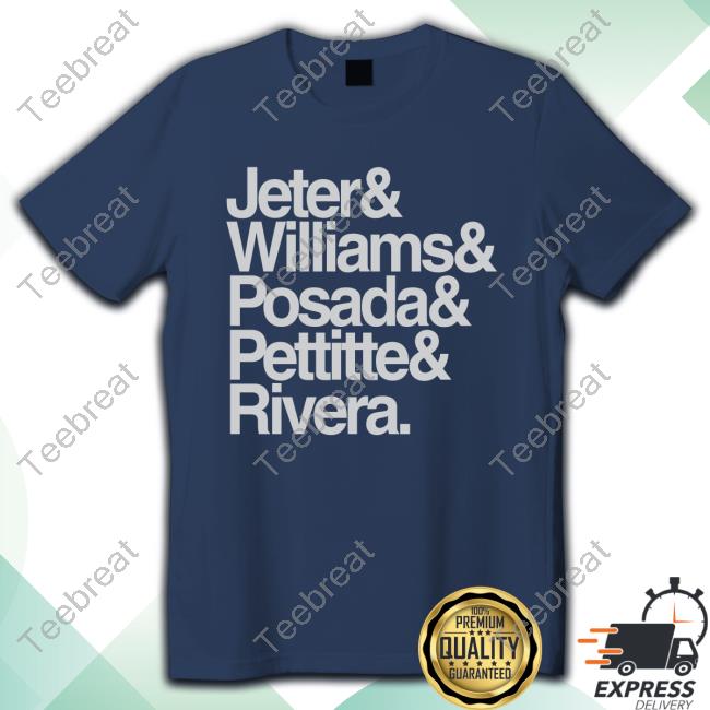 Jeter & Williams & Posada & Pettitte & Rivera Crewneck