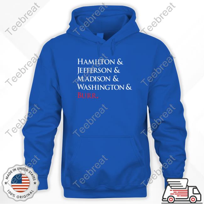Broadway Merchandise Shop by Creative Goods Hamilton Long Sleeve Tee