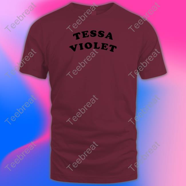 Tessa Violet Arched Letter Long Sleeve