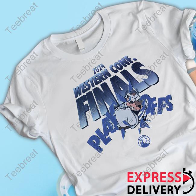 Official Minnesota Timberwolves 2024 Western Conference Finals Playoffs New Shirt