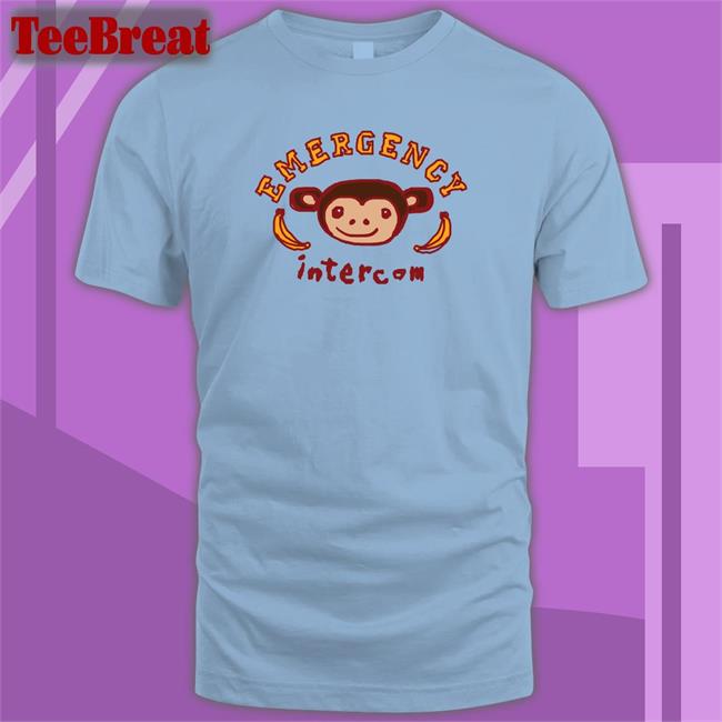 Monkey Emergency Intercom Original T-Shirt White Emergency Intercom Merch