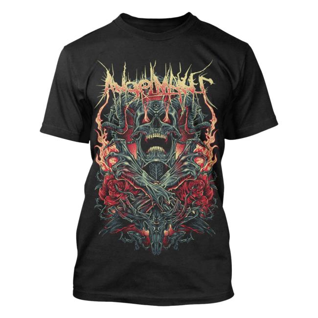 Indie Merch Store Angelmaker Demon Roses Top Shirt Indiemerchstore