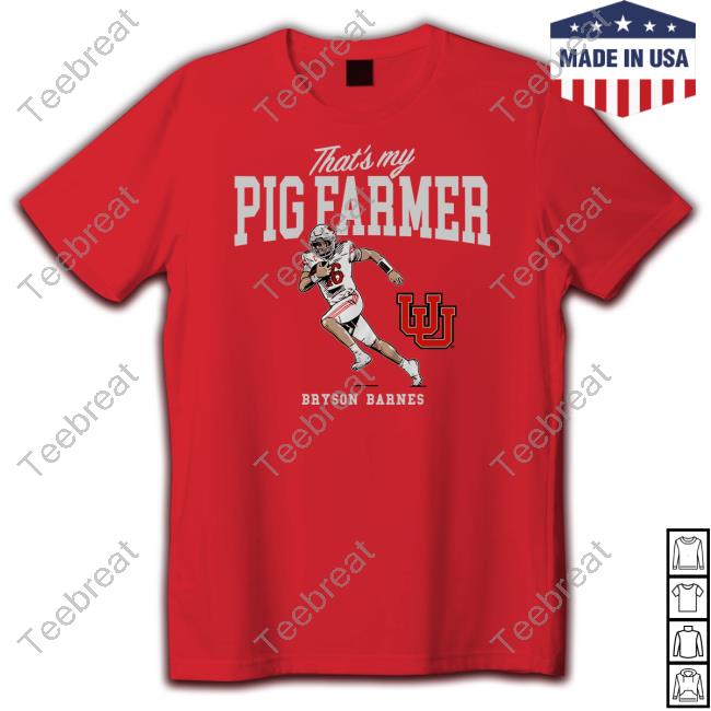 Bryson Barnes That's My Pig Farmer Shirt