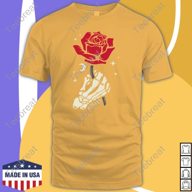Official Morbid Podcast Merch Morbid Skeleton Rose Hoodie