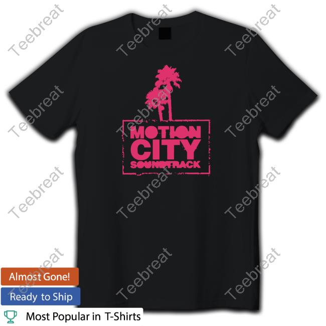 Motion City Soundtrack Palm Tree Shirts