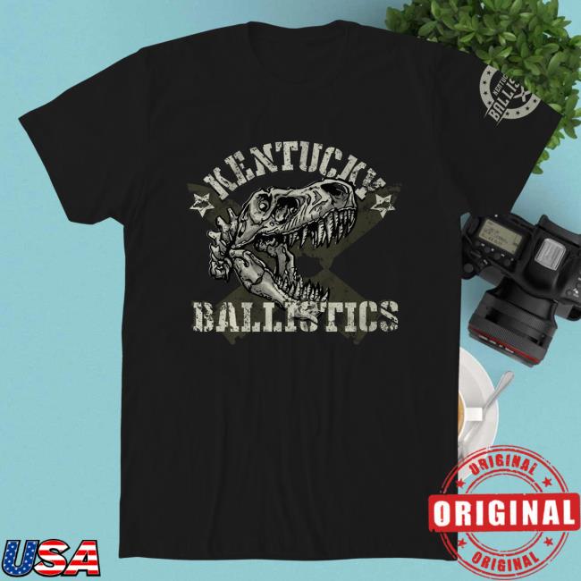 Official Kentucky Ballistics Merch Bunker Branding Kentucky Ballistics KB State T-Shirt Military Green BunkerBranding KentuckyBallistics