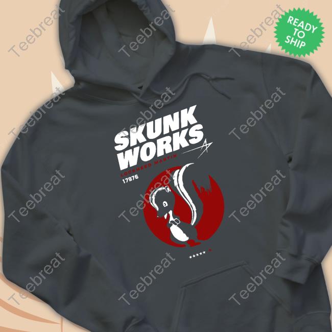 Skunk Works Lockheed Martin 17976 Long Sleeve Tee