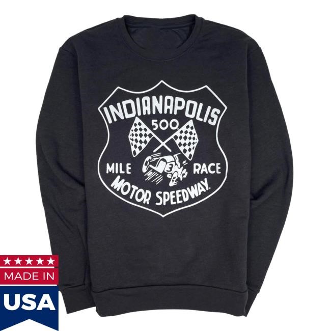 500 Mile Race Badge Crew Neck Sweatshirt