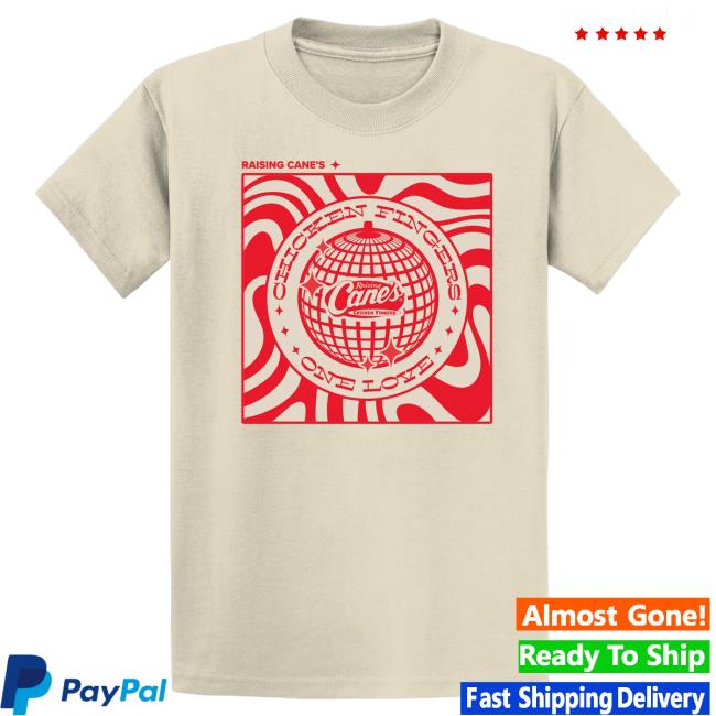 Official Canes Merch Store Raising Cane's Gear Disco Wave Hot Shirt Canes Apparel Clothing Shop
