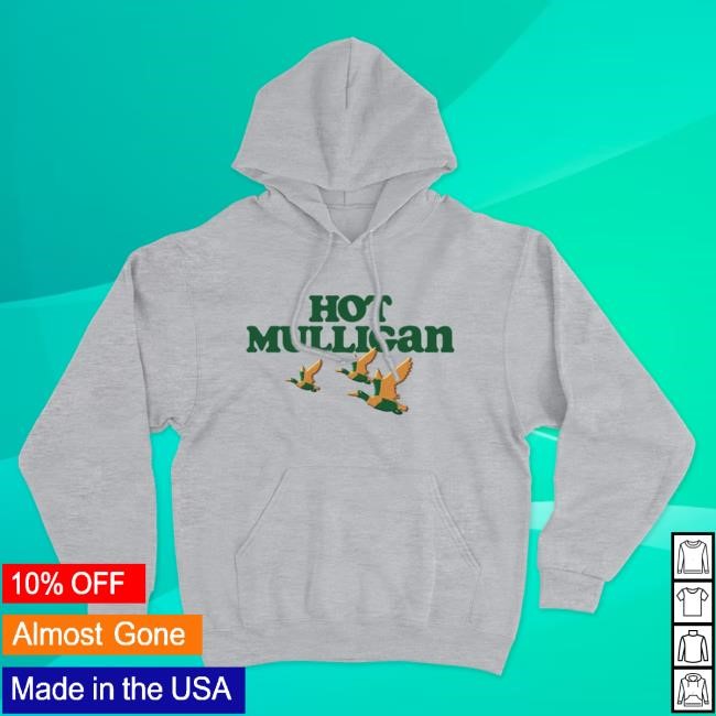 Official Hot Mulligan Merch Hot Mulligan Duck Hunter Grey Pullover Sweatshirt