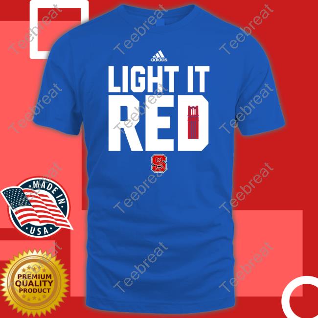 Dave Doeren Light It Red Shirts North Carolina State University Luke DeCock