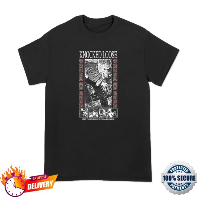 Knocked Loose Atop Your Throne New T-Shirt Knocked Loose