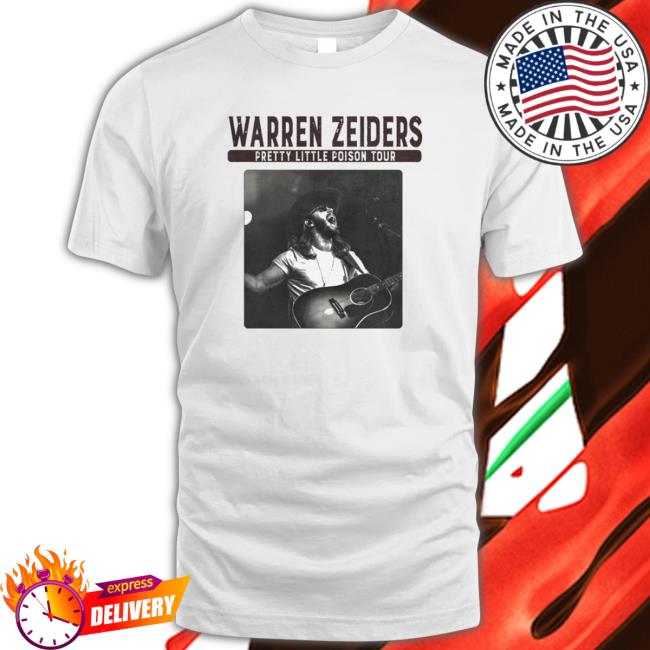 Pretty Little Poison Tour Warren Zeiders TShirts