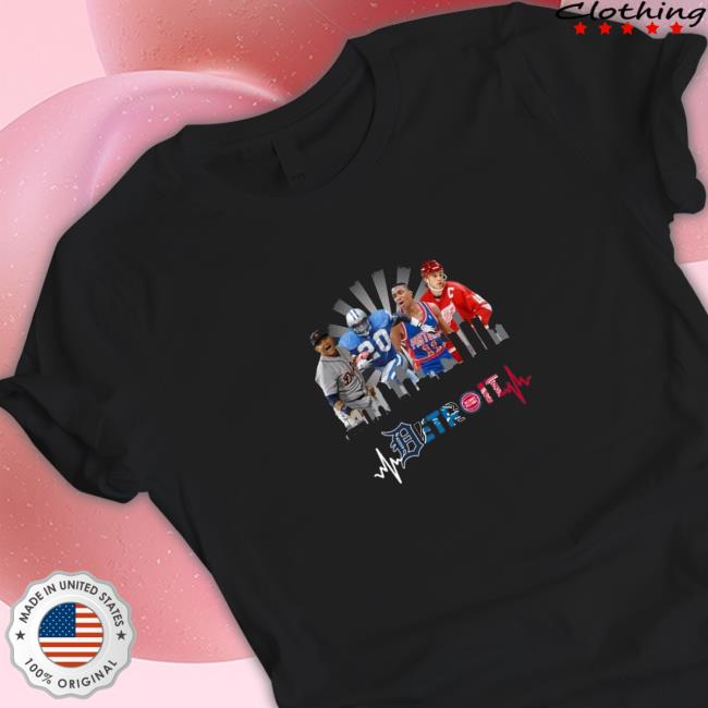 Detroit Four Team City 2022 Shirt