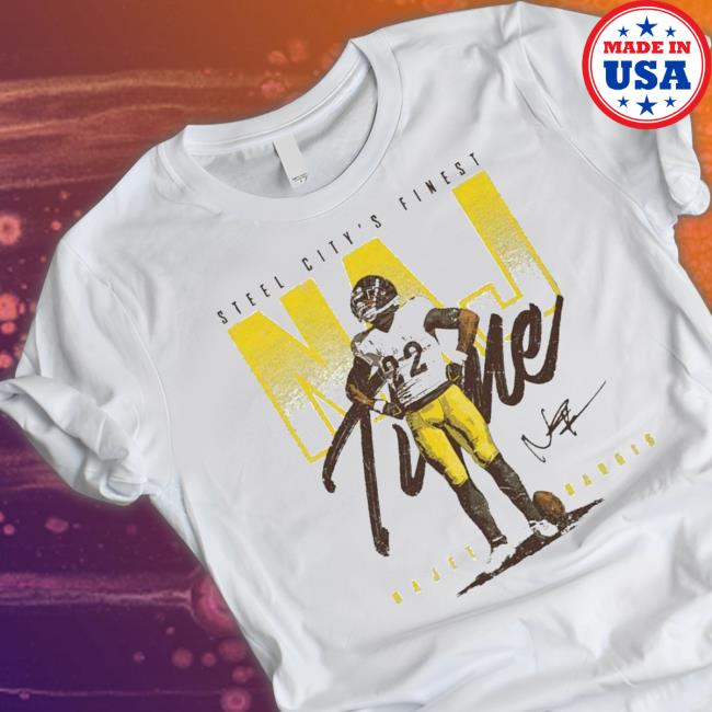 Official Najee Harris Pittsburgh Steel City’s Finest signature Tee