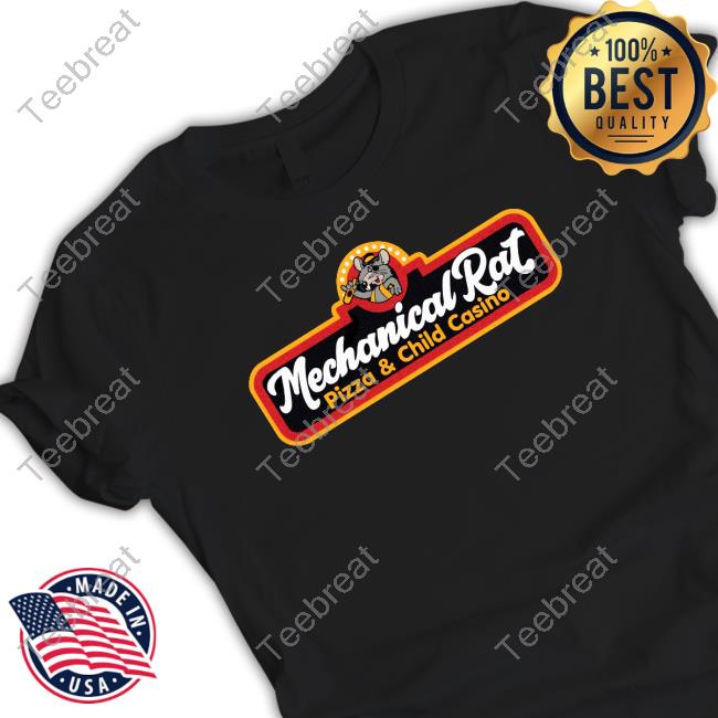 Mechanical Rat Pizza & Child Casino Tee Shirt